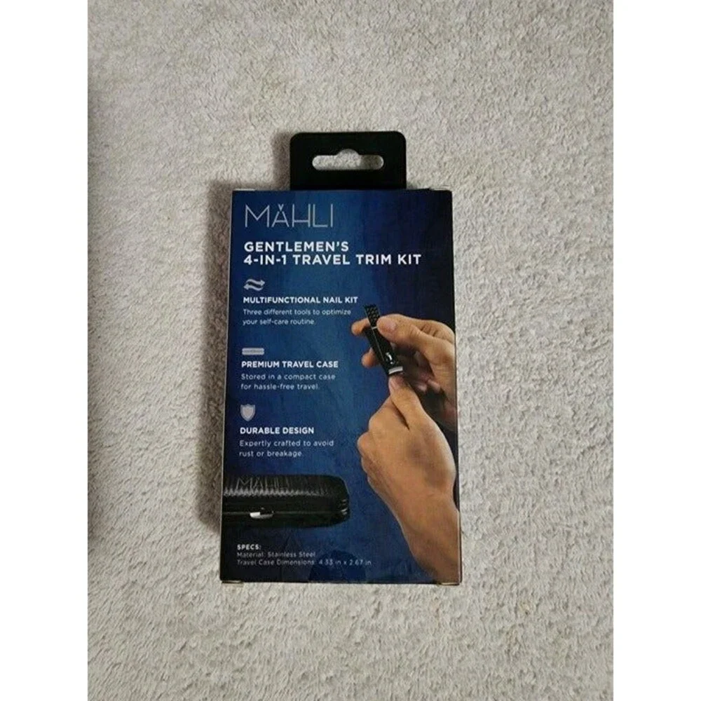 Mahli Gentlemen's 4-in-1 Travel Trim Kit